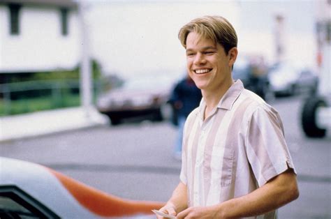 Matt Damon's hair in Good Will Hunting | Matt damon, Good will hunting ...