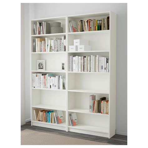 BILLY bookcase, white, 63x11x791/2" - IKEA