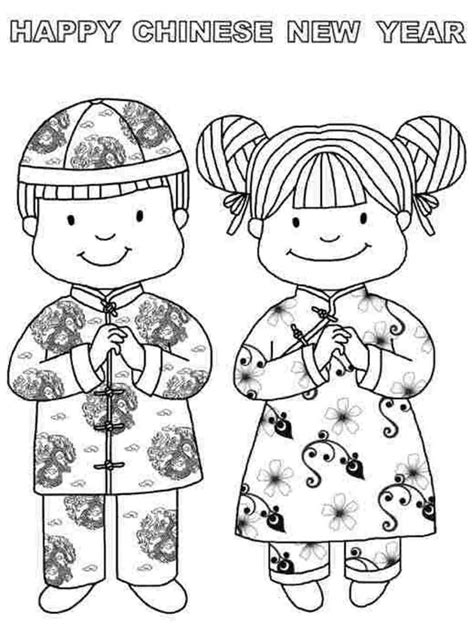 Chinese New Year Coloring Pages - Best Coloring Pages For Kids