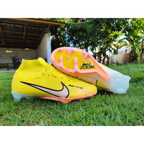 Jual Sepatu Bola Nike Air Zoom Mercurial Superfly 9 ix Elite FG Yellow ...