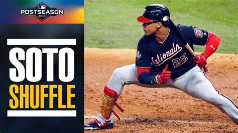 All of the Juan Soto Shuffles from the 2019 Postseason | MLB Highlights ...