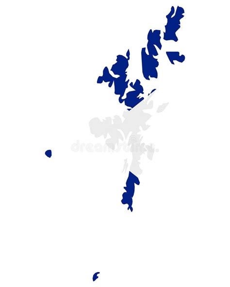 Map and Flag of Shetland Islands Stock Vector - Illustration of great ...