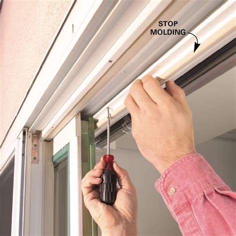 How To Remove And Replace A Sliding Glass Door - Glass Door Ideas