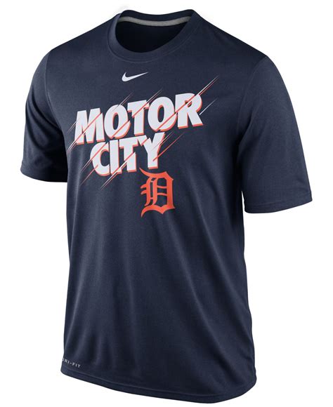 Lyst - Nike Men'S Detroit Tigers Dri-Fit T-Shirt in Blue for Men