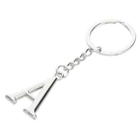 Initial Keychain Letter Keychains Women Alphabet Keychains | eBay