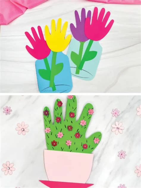 53 Fun Handprint Crafts For Kids [Free Templates] - Simple Everyday Mom