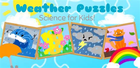 Amazon.com: Weather Puzzles for Toddlers and Pre-K - Science for Kids! Educational learning ...