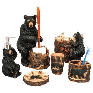 Black Bear Bathroom Accessories – Everything Bathroom