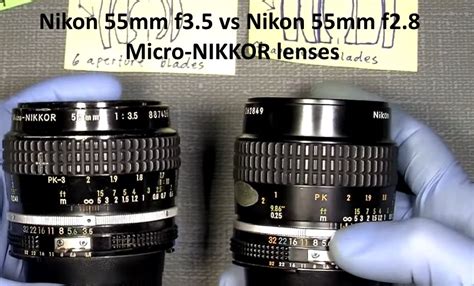 Best Nikon 55mm f3.5 vs Nikon 55mm f2.8 Micro-NIKKOR AIS Macro Lenses Compared - Camera Ray