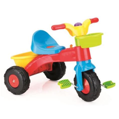 Dolu Toddler My First Ride On Three Wheel Trike Pedals Multicolour 2 ...