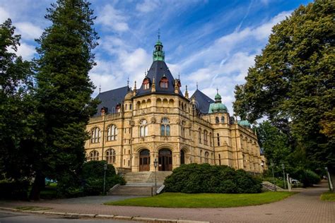 Liberec Castle In Winter Sunny Day Editorial Stock Photo - Image of ...