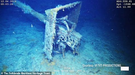 Wreckage of German WWI battlecruiser is discovered off the Falkland Islands | Daily Mail Online