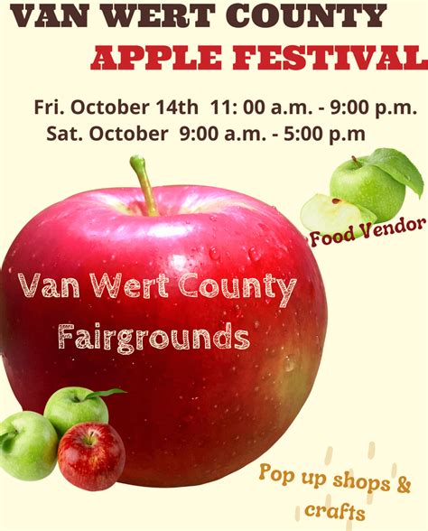 Van Wert Apple Festival 2024 Tickets - Laura Morgana