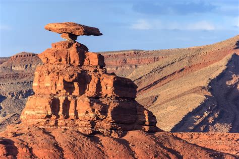 Mexican Hat Rock Topo Map UT, San Juan County (Mexican Hat Area)