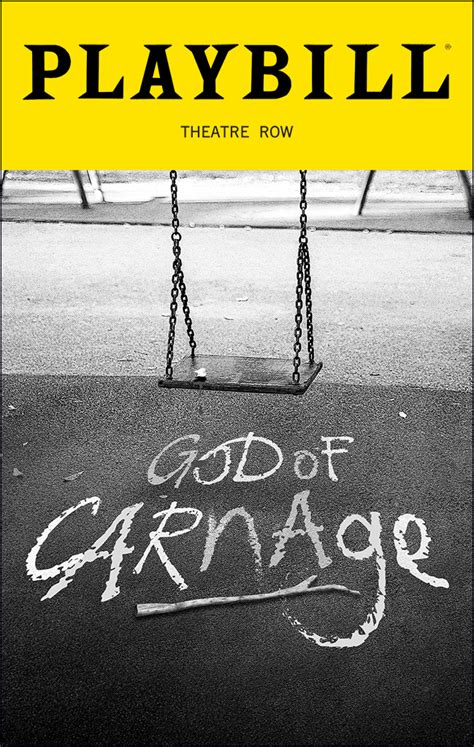 God of Carnage (Off-Broadway, Theatre Five @ Theatre Row, 2023) | Playbill