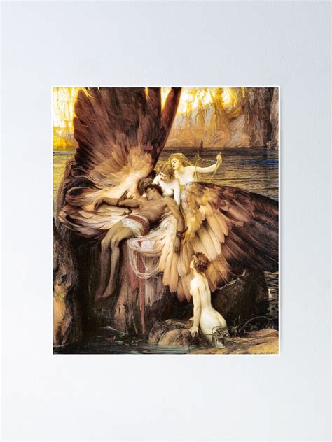 "The Lament of Icarus Herbert James Draper" Poster for Sale by sell-out-club | Redbubble