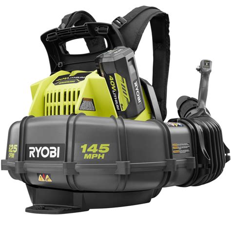 40V BRUSHLESS 625 CFM WHISPER SERIES BACKPACK... - RYOBI Tools