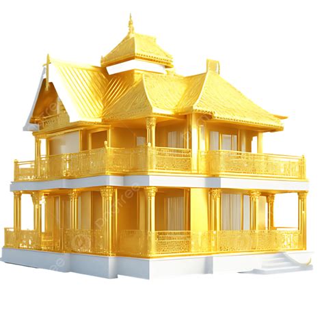House Design Golden Image, House, Design, Golden PNG Transparent Image ...