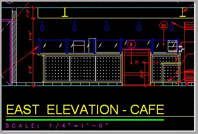 Cafe Floor Plan CAD File Design Cafe Plan PDF File Upload