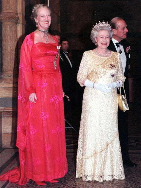 Queen Margrethe of Denmark Honors Queen Elizabeth at Her Golden Jubilee