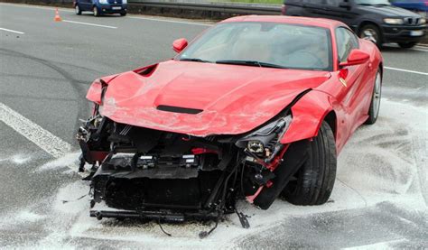 Car Crash: Ferrari F12 Berlinetta Wrecked in Germany - GTspirit