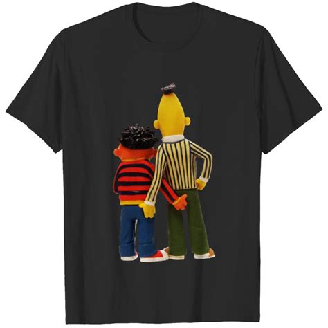 Bert and Ernie funny cartoon T-Shirts sold by Funnytees | SKU 41055852 | Printerval