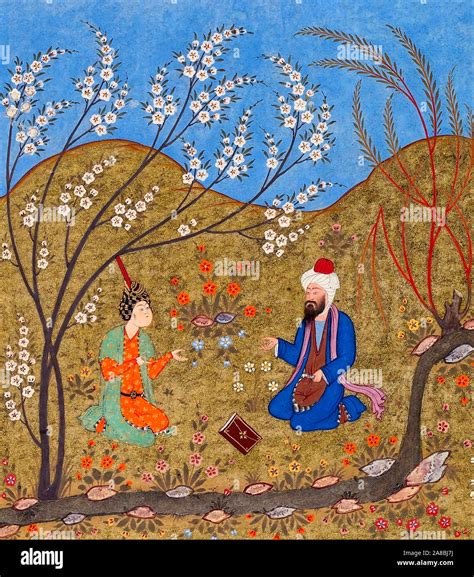 Persian miniature painting hi-res stock photography and images - Alamy