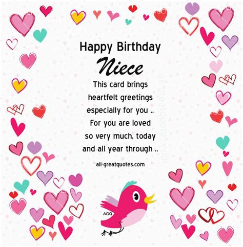 Niece Birthday Cards for Facebook Gallery Quotes Happy Birthday Niece | BirthdayBuzz