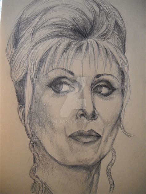 Joanna Lumley as Patsy Stone 2 by IPEAPE on DeviantArt