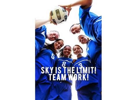 Sky is the limit. Teamwork. Somersworth HS | Teamwork, Motivational ...