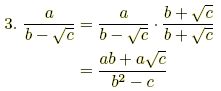 Mathwords: Square Root Rules