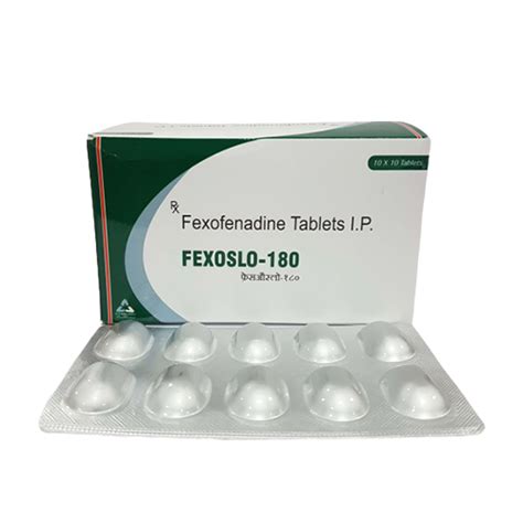 Fexofenadine and Montelukast Sodium Tablet | FEXOSLO-180