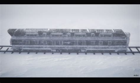 ArtStation - Snowpiercer Series Train Design, Alex Nice | Train ...