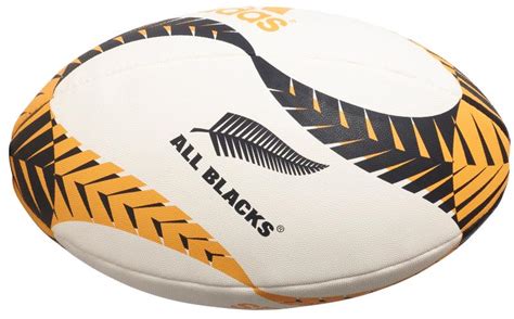 adidas NZ All Blacks Graphic Rugby Ball SIZE 5 - RUGBY BALLS