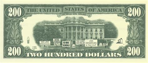 200 Dollars (Dubya; George W. Bush) - ** Exonumia ** – Numista