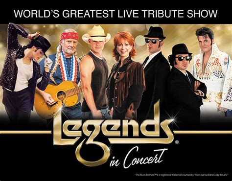 Legends in Concert - Jun 20, 2023 - Branson Show Tickets Direct