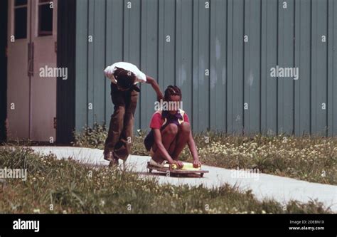 1970s Photo (1973) - The children of Rand WV live in a town where much of the housing is ...