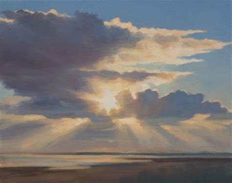 Tentsmuir Beach | Cloud painting, Landscape paintings, Sky painting