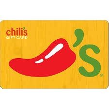 Chili's gift card balance