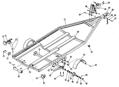 Parts Of A Boat Trailer Diagram