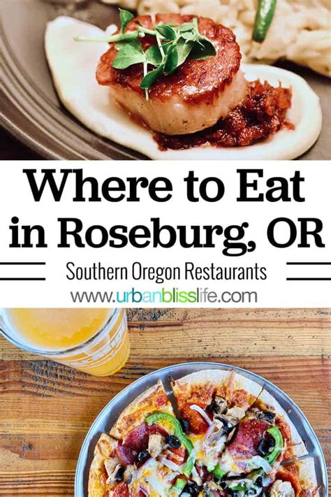 Restaurants in Roseburg, Oregon - Urban Bliss Life