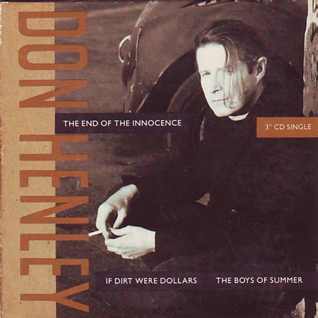 Don Henley – The End Of The Innocence (1989, CD) - Discogs