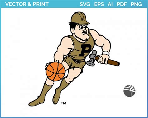 Purdue Boilermakers - Mascot Logo (1996) - College Sports Vector SVG ...