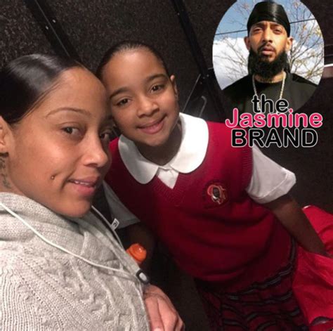 Nipsey Hussle's Daughter & Child's Mother Light Candles Honoring Death ...