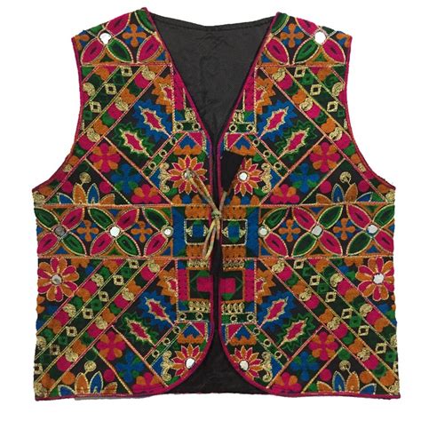 Embroidered Colorful Koti(Waistcoat) for Ladies and Gents. Buy online!