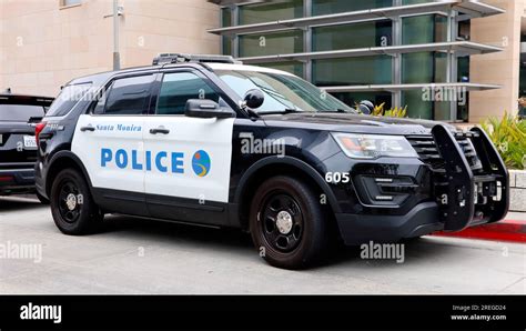 Santa Monica, California: Santa Monica Police Car Stock Photo - Alamy