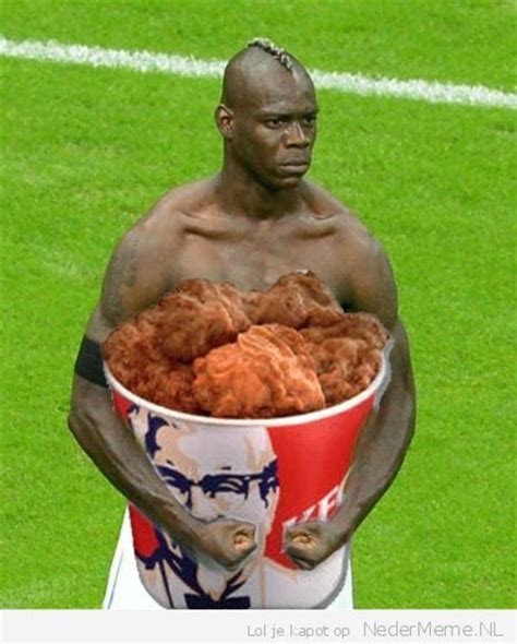 Balotelli KFC | Mario Balotelli's Goal Celebration | Know Your Meme