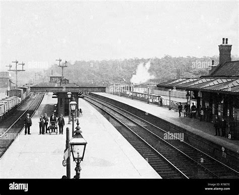 Midland Railway Station, Cudworth Stock Photo - Alamy