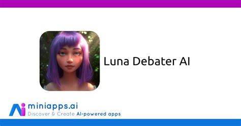 Luna Debater AI - Free AI-powered Chatbot - miniapps.ai