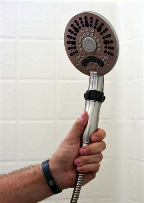 Handheld Waterpik Shower Head | Growing Up Gabel